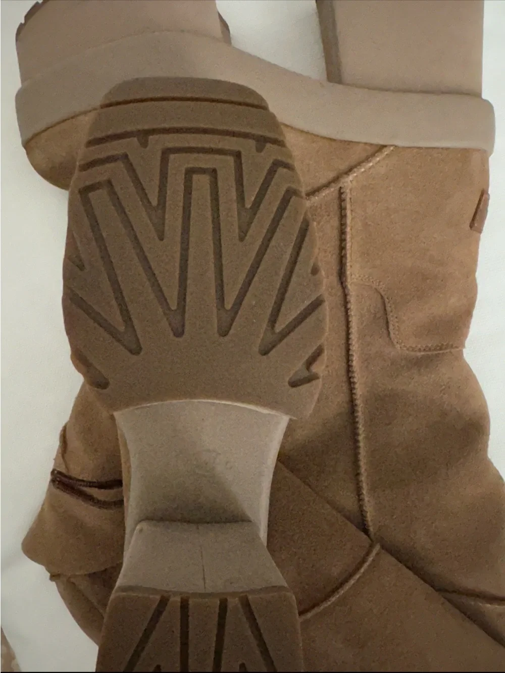 UGG Women's Over-the-Knee Suede Boots in Chestnut Brown